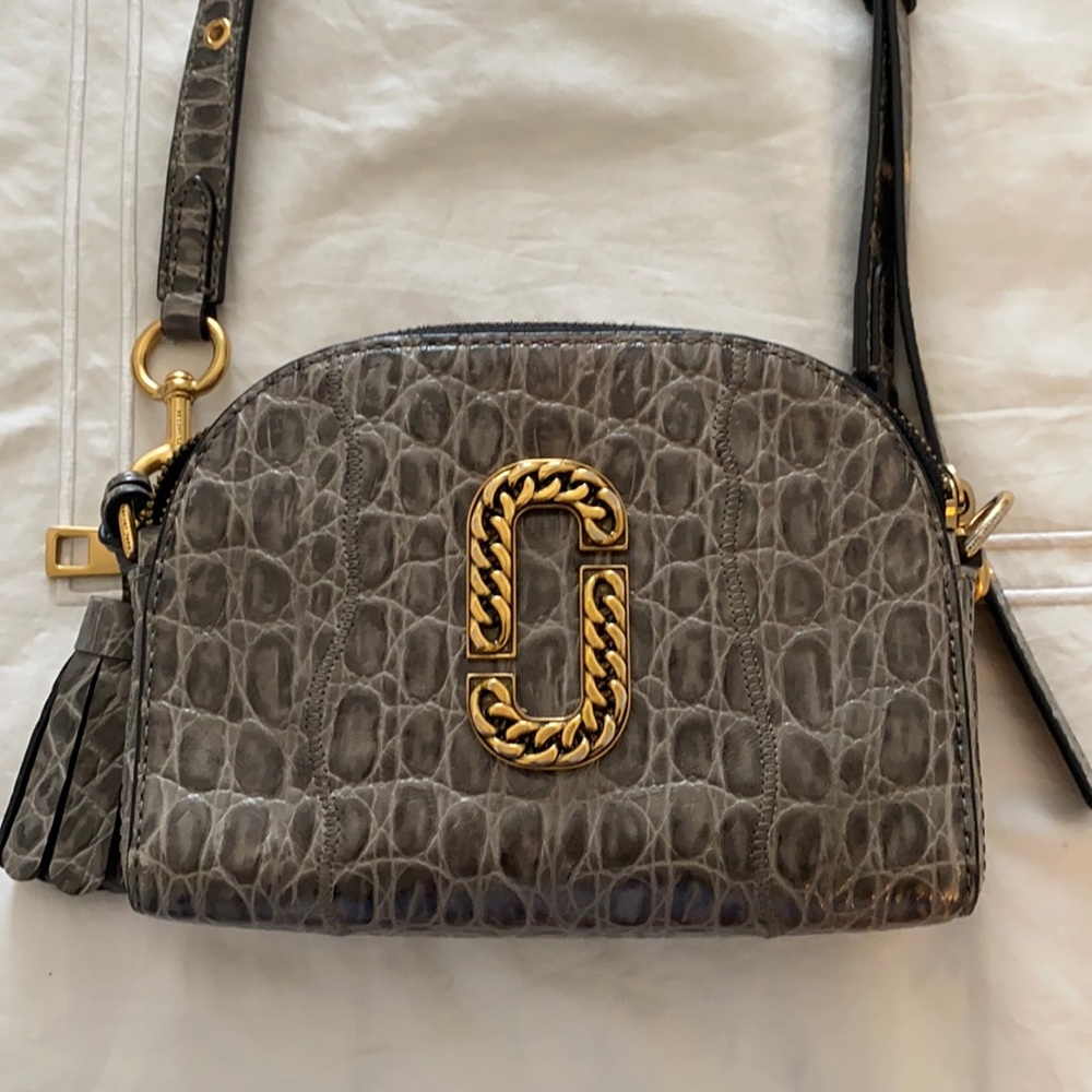 Marc Jacobs shutter embossed leather crossbody